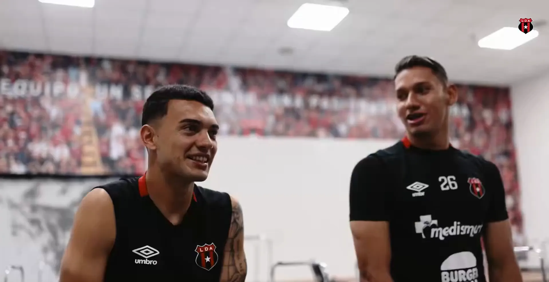 Pilone ya se integró al plantel rojinegro (LDA).