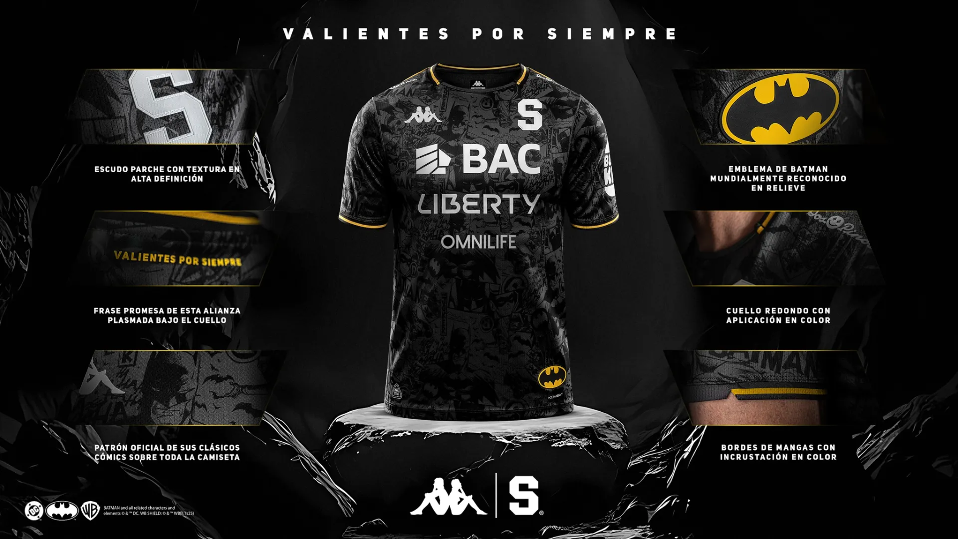 La camiseta de Batman fue la última gran innovación de Saprissa.