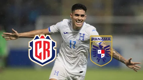 Luis Palma durante un encuentro con la Selección de Honduras.