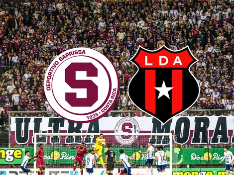Jugó en Alajuelense, pero apoya a Saprissa