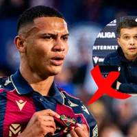 Entrenador del Levante aclara la verdad sobre nueva ausencia de Kervin Arriaga: “No está acostumbrado…”