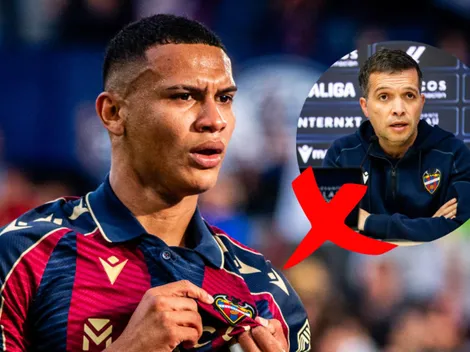 Entrenador del Levante aclara la verdad sobre nueva ausencia de Kervin Arriaga: “No está acostumbrado…”