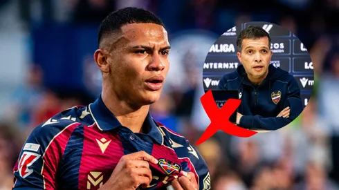 Kervin Arriaga no ha aparecido nuevamente por tercer partido consecutivo con el Levante.