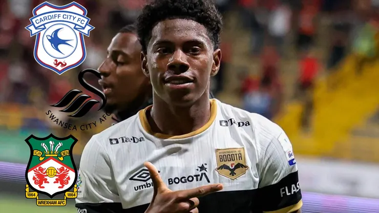 Dereck Moncada de 18 años llegó procedente de Olimpia al Internacional de Bogotá.