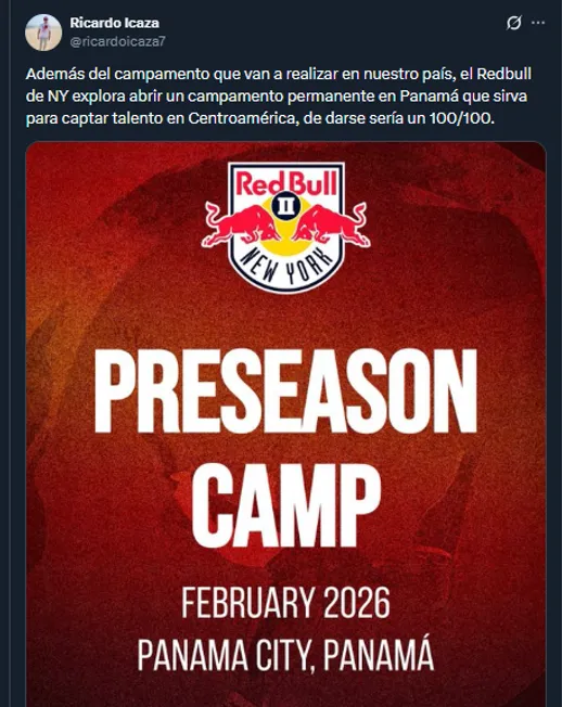 Periodista Ricardo Icaza en su cuenta oficial de X