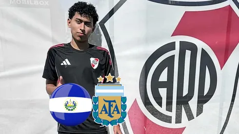 Henry Hernández tiene 18 años y juega en las inferiores de River Plate.