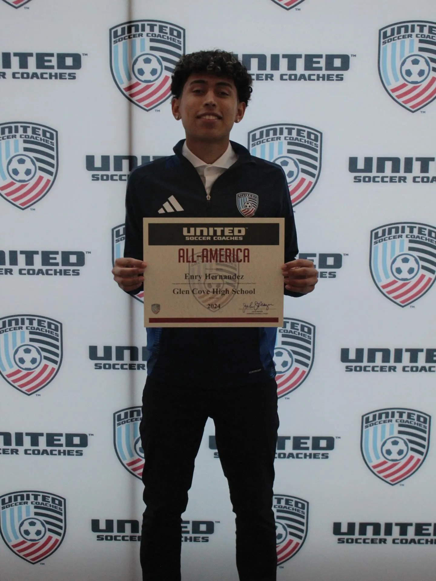 Henry Hernández, un “All America” que se formó en la MLS Next. (Instagram)