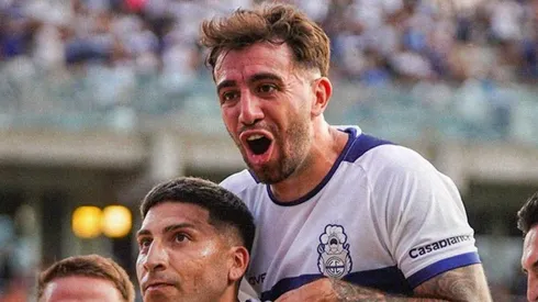 Agustín Auzmendi ya debutó y anotó con el Gimnasia y Esgrima en el triunfo ante Aldosivi.