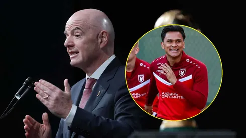 Gianni Infantino da una noticia que llega bien a Denil Maldonado.