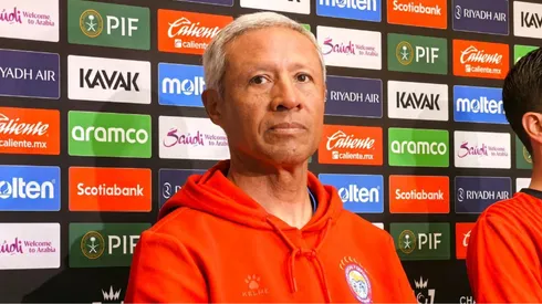 El entrenador se mostró sincero.
