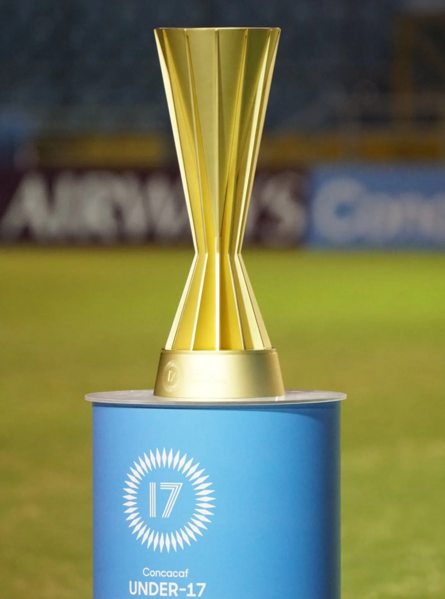 El trofeo que estará en juego en este Premundial Sub-17. (Foto: Concacaf)