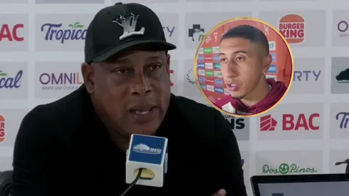 Hernán Medford habló sobre los silbidos a Loría.