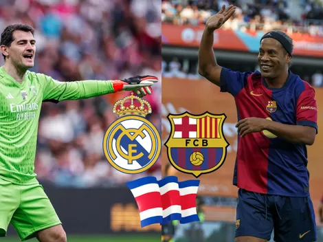 Leyendas de Real Madrid vs. Barcelona: las estrellas que jugarán en Costa Rica