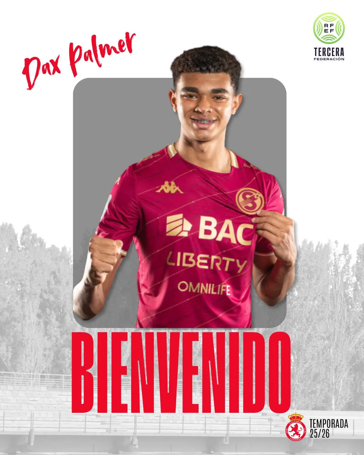 Dax Palmer refuerza a la academia del Cultural Leonesa (Júpiter Leonés).