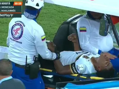 Inter Bogotá ya conoce la verdad sobre la lesión de Dereck Moncada y se muestra la dura imagen