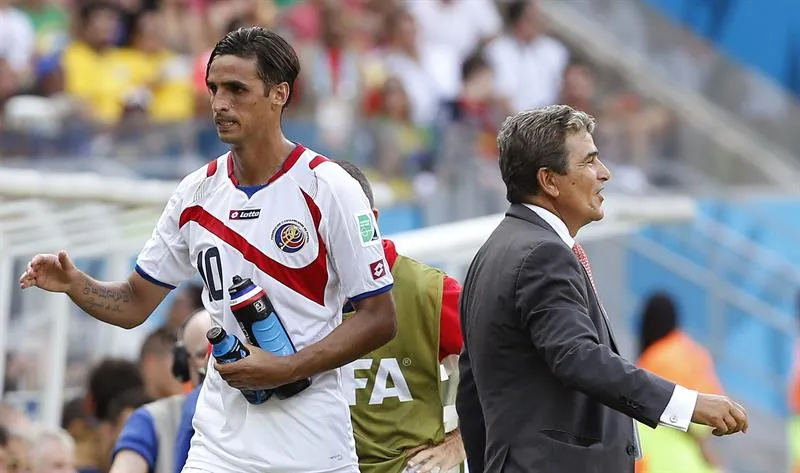 Pinto y Ruiz en el Mundial 2014.