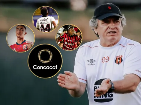 Tres joyas de Alajuelense se meten en el radar de Concacaf