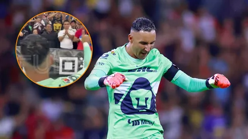 El "Halcón" se acercó a un aficionado tico que dijo presente en Jalisco y pasó esto.
