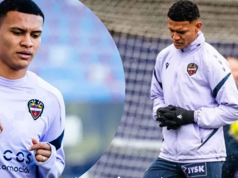 Kervin Arriaga recibe un nuevo parte médico en el Levante tras el golpe que lo llevó al hospital: “Impactos en la cabeza”