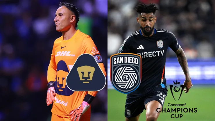 Keylor navas vs. Aníbal Godoy. Pumas vs. San Diego. Un duelo caliente en Concachampions.