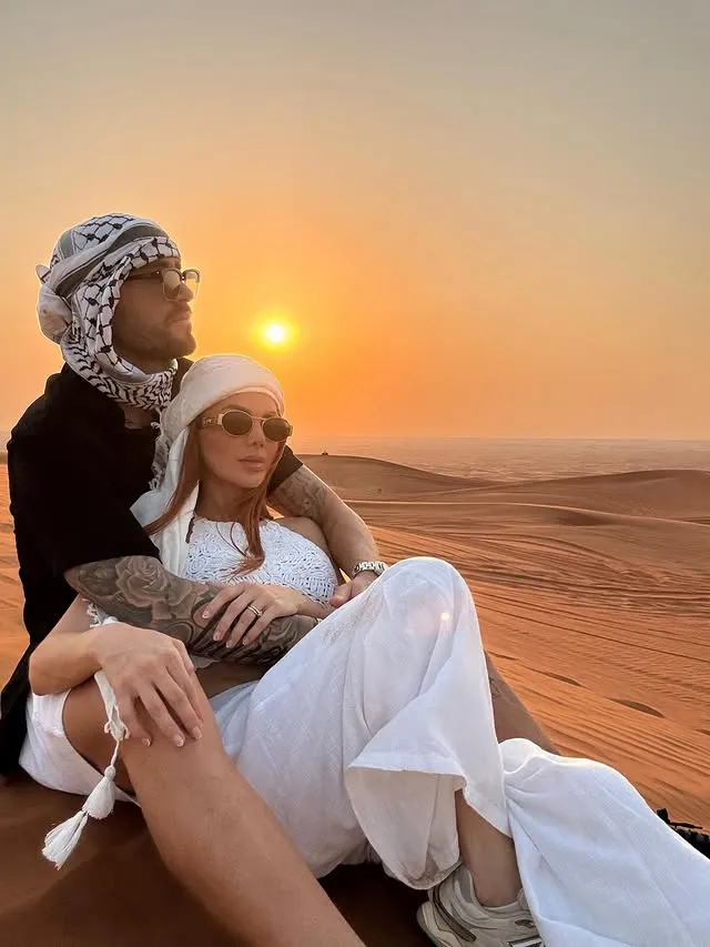 Jonathan Moya está cómodo en Arabia (Instagram).