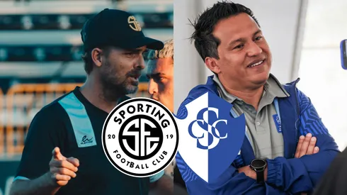 Andrés Carevic contra Amarini Villatoro, duelo caliente en este Sporting vs. Cartaginés.
