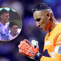 La reacción de Keylor Navas tras el gol de Juan Pablo Vargas que no mostró la TV