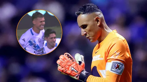 A Keylor, naturalmente, no le gustó nada recibir dos goles en media hora.