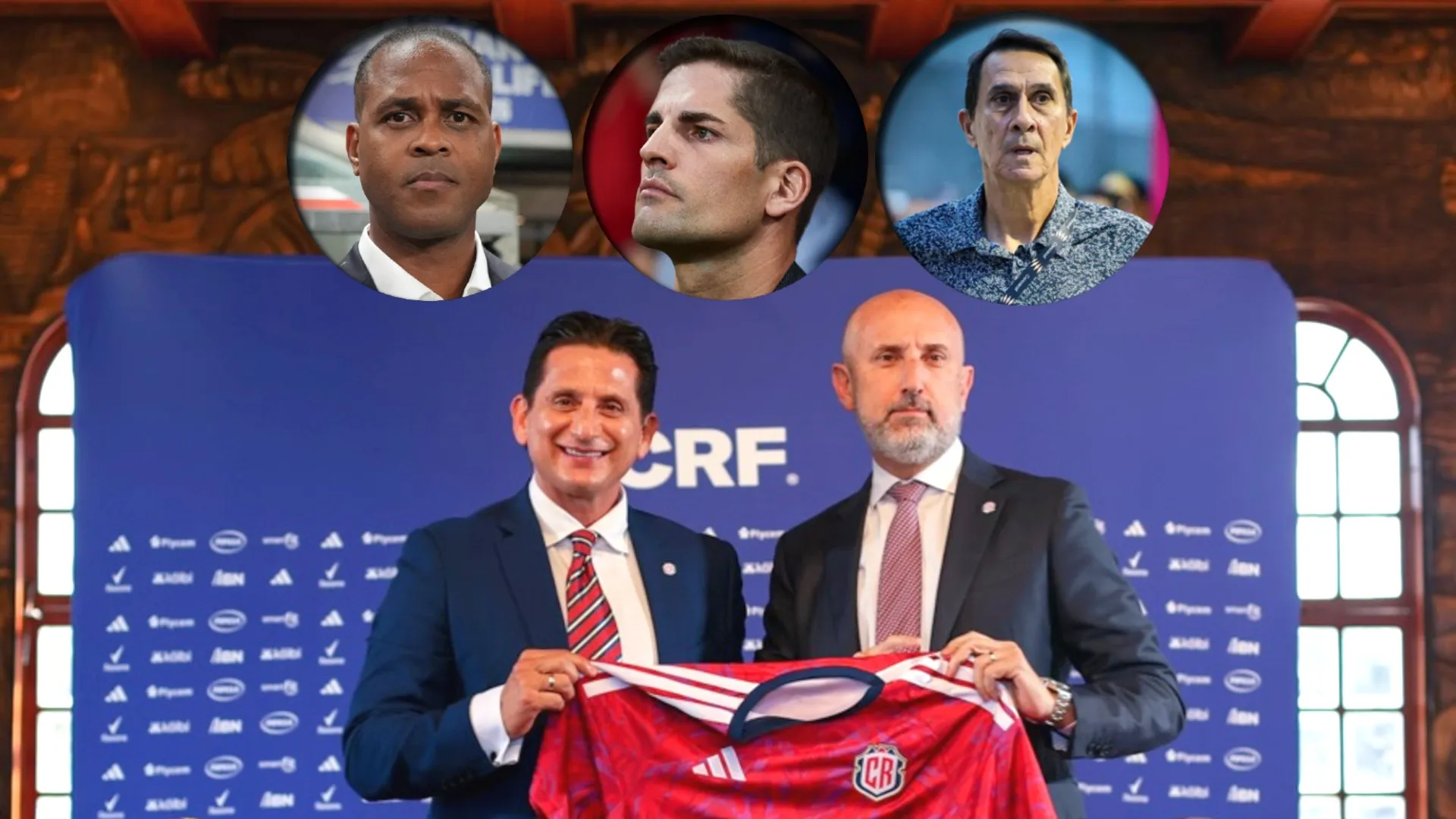 Rónald González y Osael Maroto deben tomar una decisión pronto. (Fedefútbol