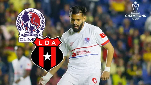 Jorge Álvarez durante el juego ante el América en la vuelta de Concachampions.