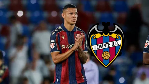 Kervin Arriaga volvió a la titularidad en el juego del Levante ante el Valencia.