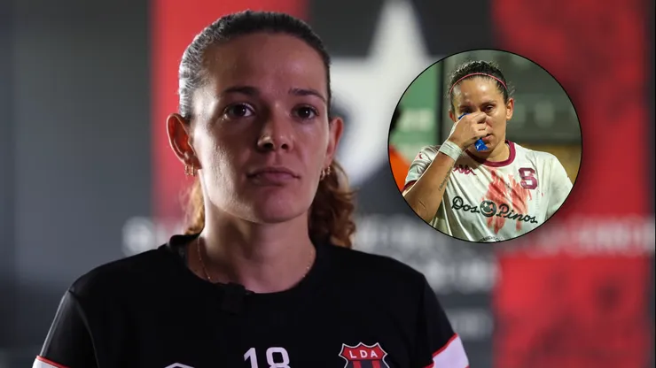Emelie Valenciano rompió el silencio tras el codazo de la polémica.