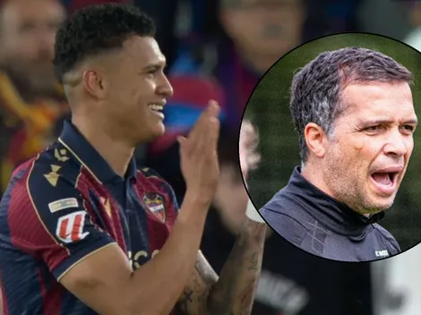 Técnico del Levante sentencia de manera rotunda a Kervin Arriaga tras ser expulsado