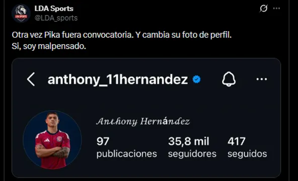 Aficionados de Alajuelense en redes sociales