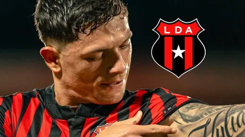 Anthony Hernández sorprende a Alajuelense con un mensaje en redes
