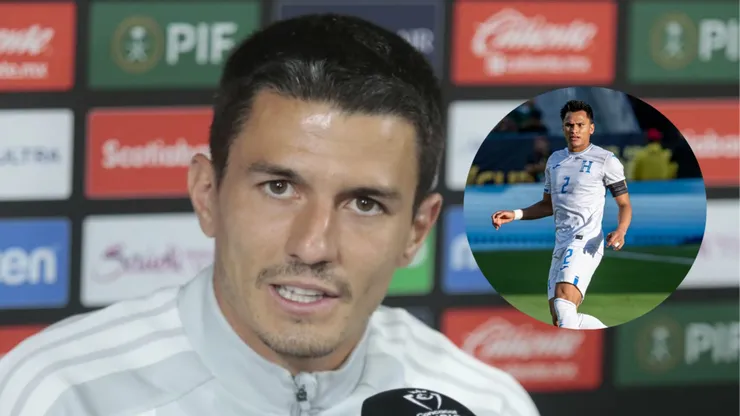 Sergi Palencia en conferencia de prensa previo al juego ante Real España. Foto: La Prensa.