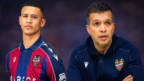 Kervin Arriaga fue expulsado en el último partido ante el Valencia. Foto: Web Levante.