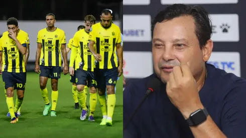 Jeaustin Campos no soportó su mal nivel y lo sacó antes del primer tiempo.