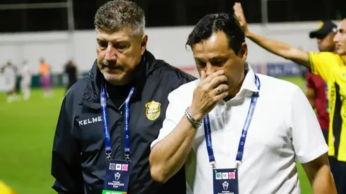 Jeaustin Campos salió decepcionado luego de la paliza que recibió Real España.