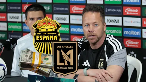 Marc Dos Santos, entrenador de Los Ángeles FC en conferencia de prensa.