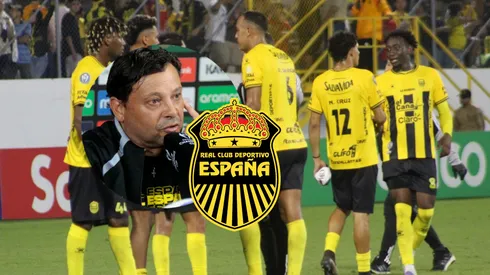 En Real España no perdonan la goleada 1-6 que sufrió el Real España de Jeaustin Campos. Foto: AS Sports.