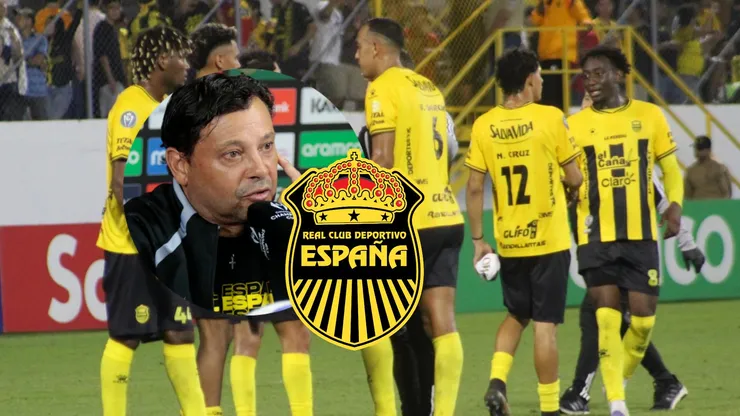En Real España no perdonan la goleada 1-6 que sufrió el Real España de Jeaustin Campos. Foto: AS Sports.