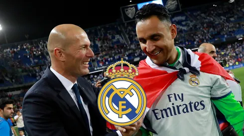 Zidane y Keylor Navas lo ganaron todo con el Real Madrid.