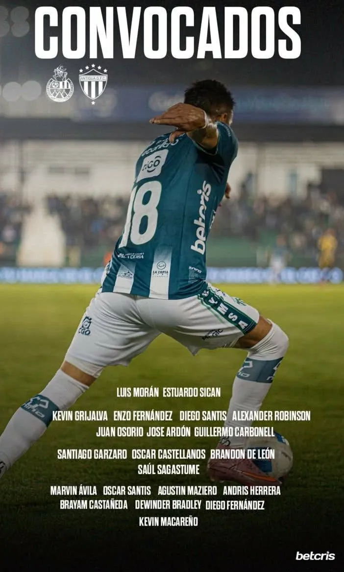 Gerson Chávez no sigue más en el Antigua.