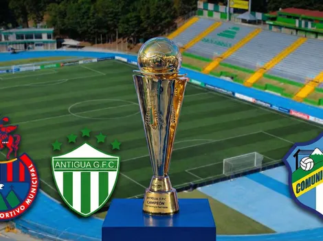 La tabla de posiciones en la Liga Nacional de Guatemala