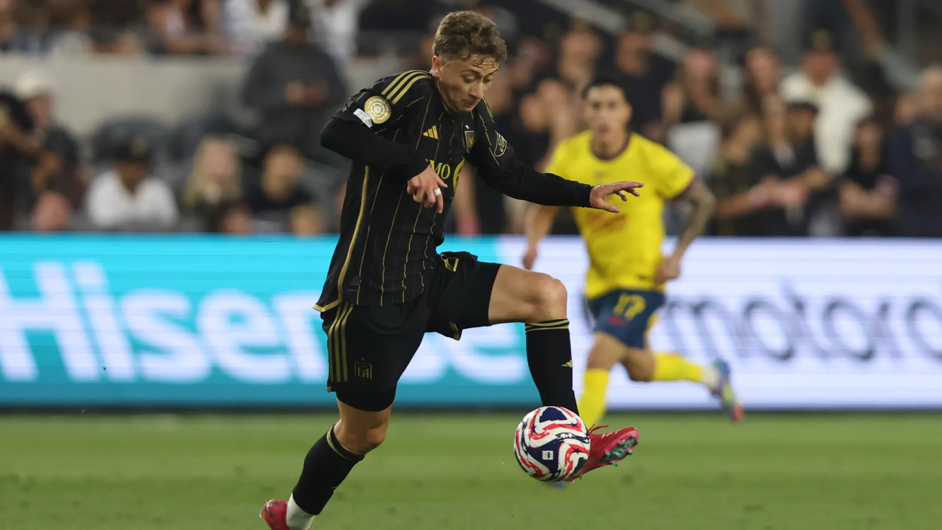 Nathan Ordaz, del LAFC. (Getty Images)