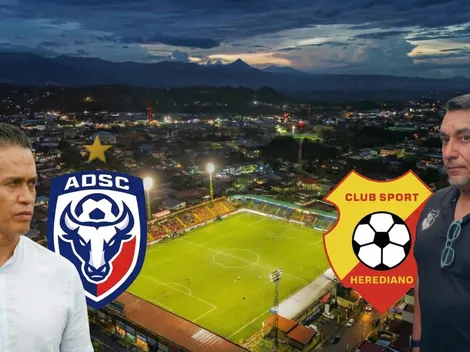 San Carlos vs. Herediano: a qué hora y cómo ver el duelo entre Paté Centeno y José Giacone