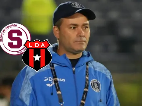 A Javier López le preguntaron por el Saprissa vs. Alajuelense y esto respondió tras ganarle a Olimpia