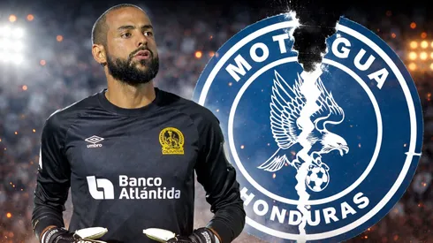 Edrick Menjívar no se contuvo y disparó con todo contra Motagua. Foto: X Olimpia.