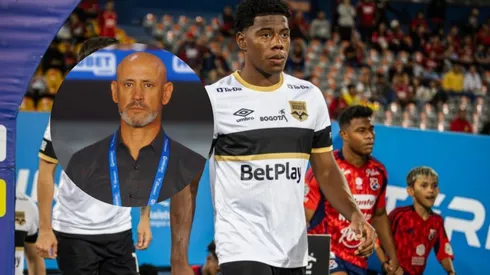 Eduardo Espinel se refirió al gran nivel que está atravesando Dereck Moncada en el fútbol colombiano.